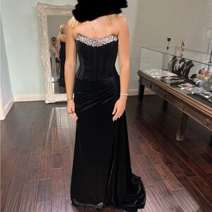 Sherri Hill black pageant/prom dress